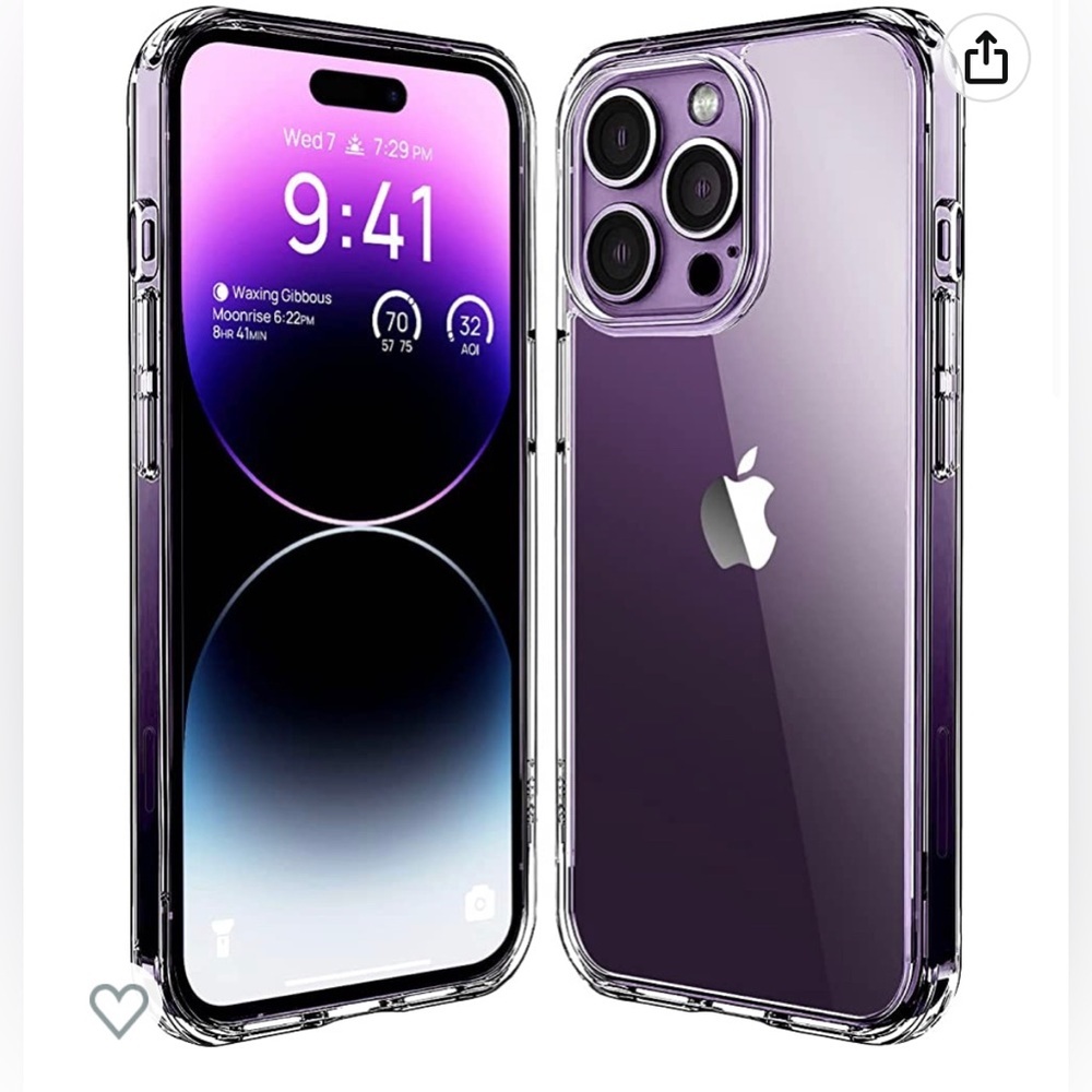 🆕 AASD Designed for iPhone 14 Pro Max case Crystal Clear Phone Ultra Thin 6.7"